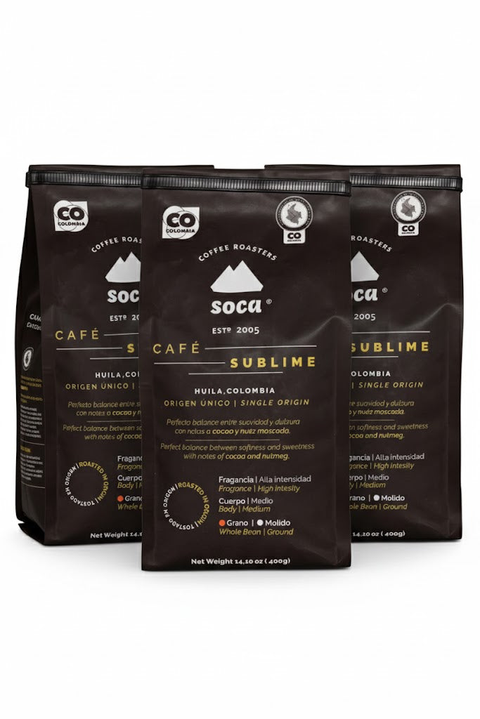 Black Friday Soca Sublime 400g 3 x 2