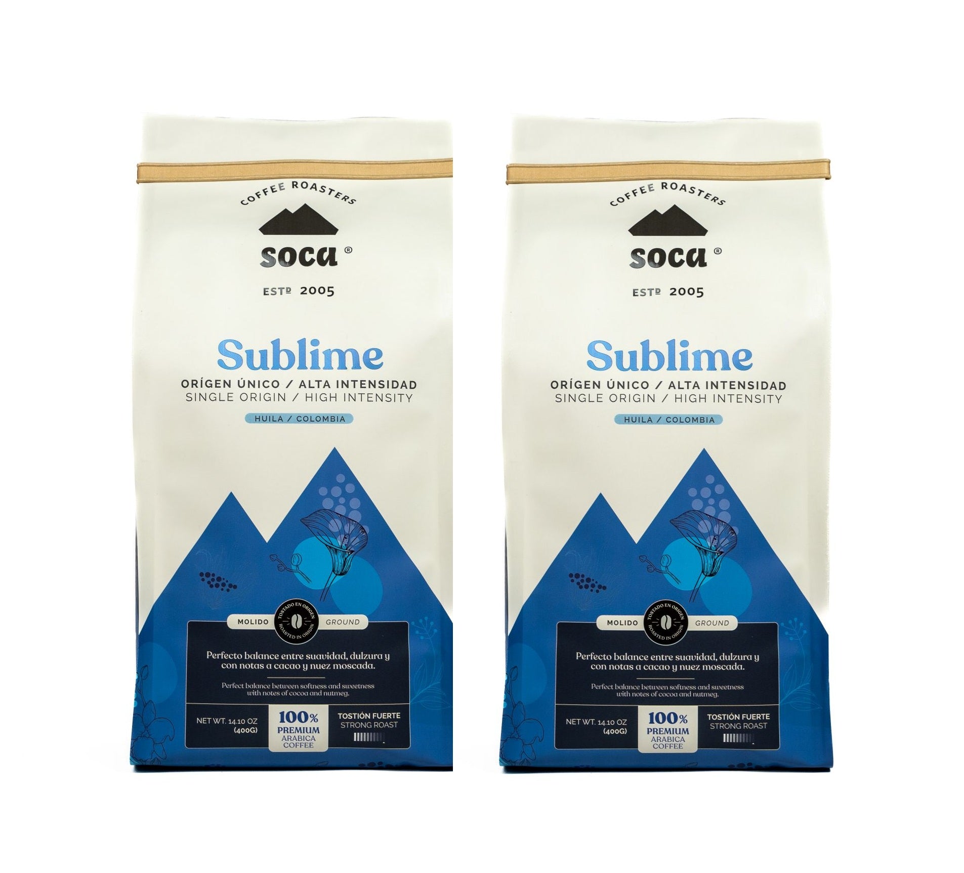 Promo DUO - Soca Sublime 400gr X 2