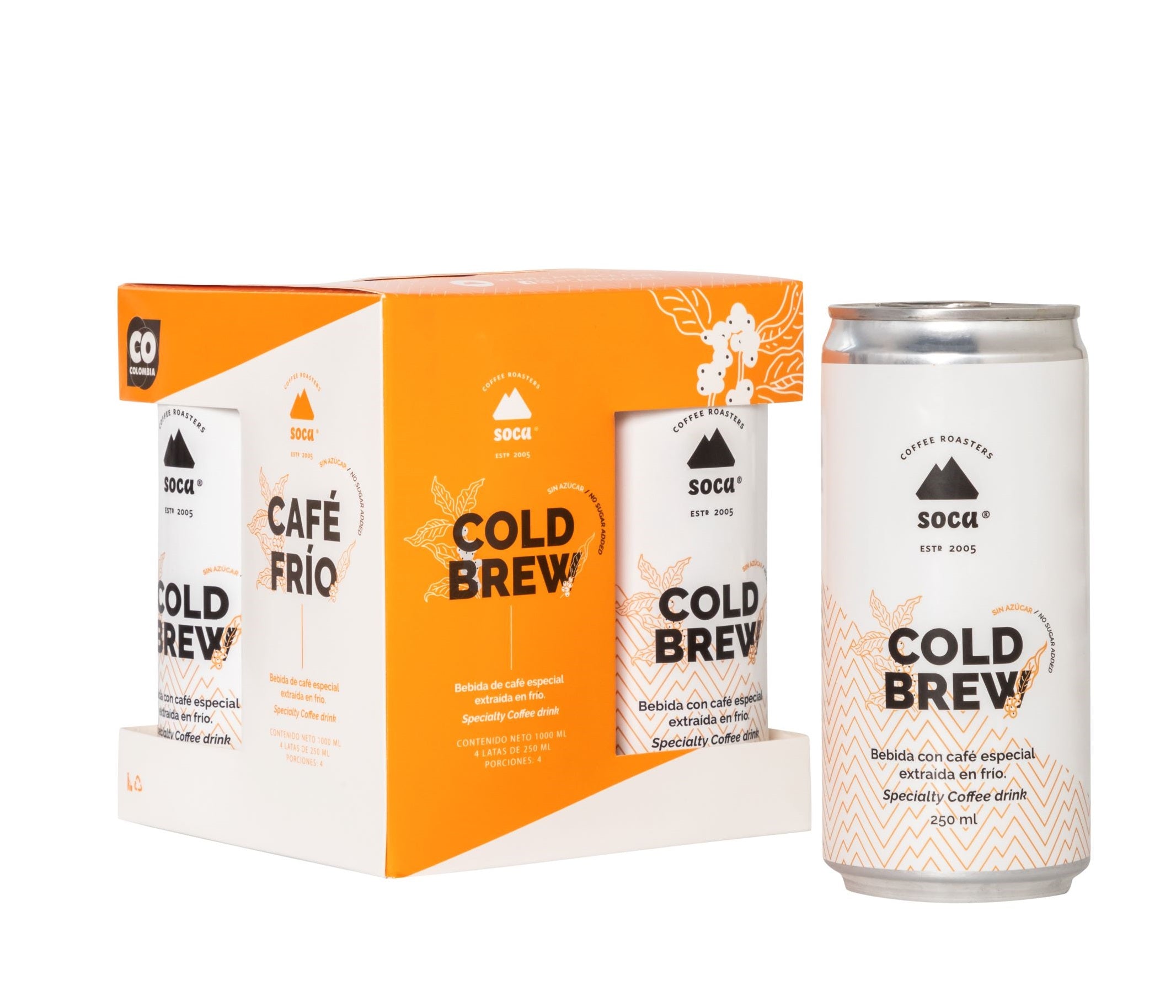 Four pack Cold Brew Natural
