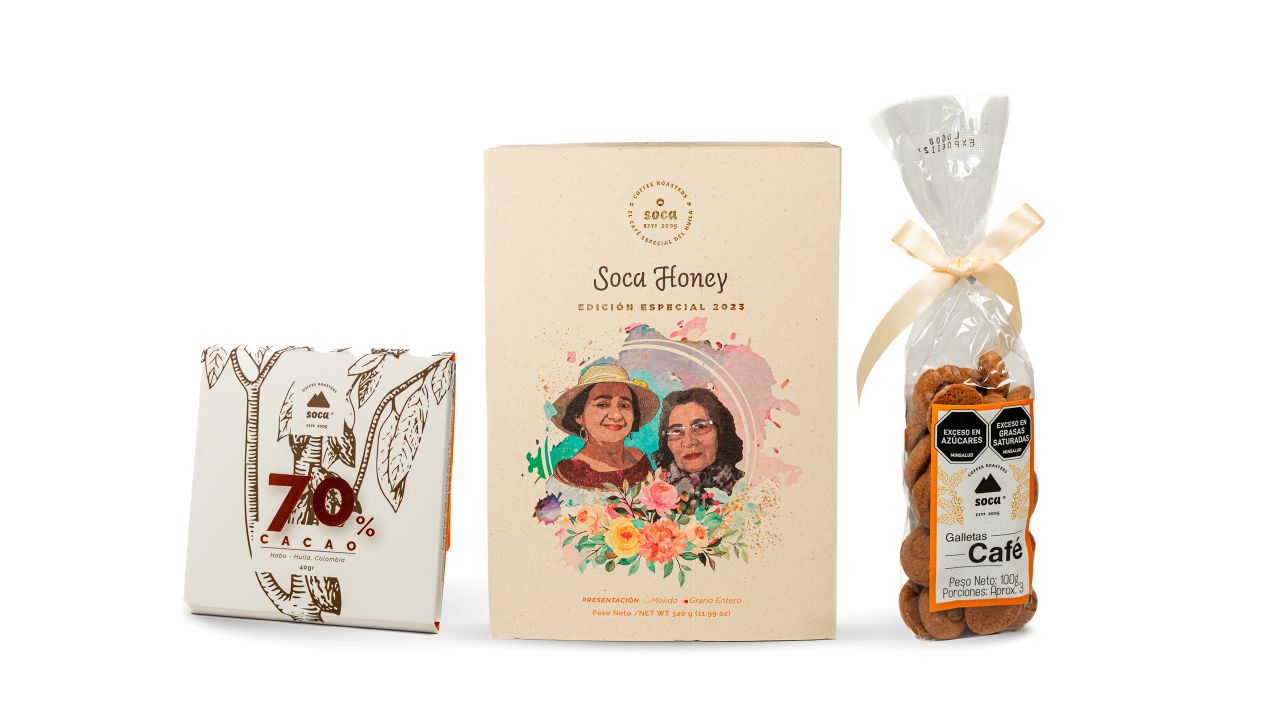 Kit Honey + galletas + chocolatina