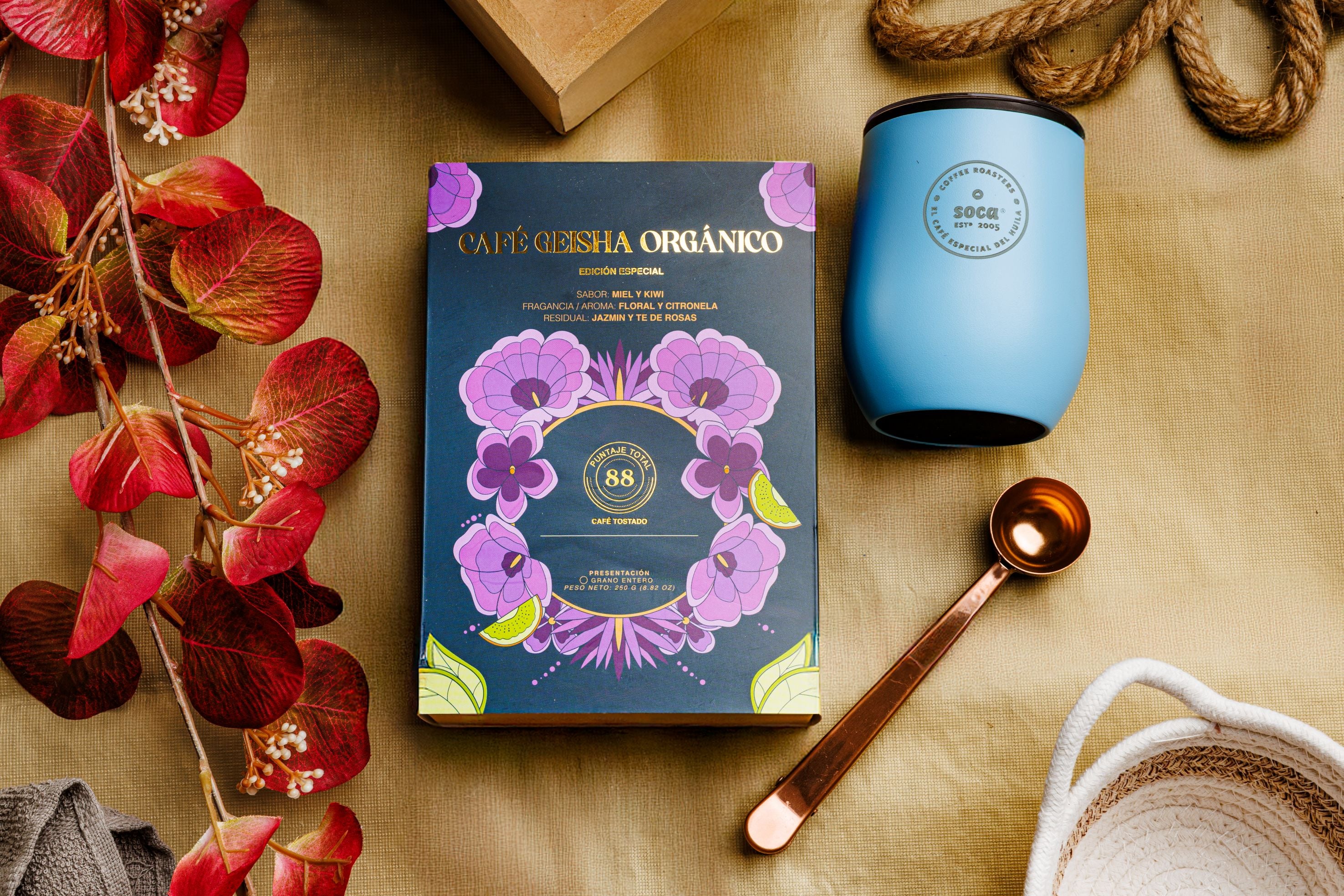 Geisha kit + spoon + mug