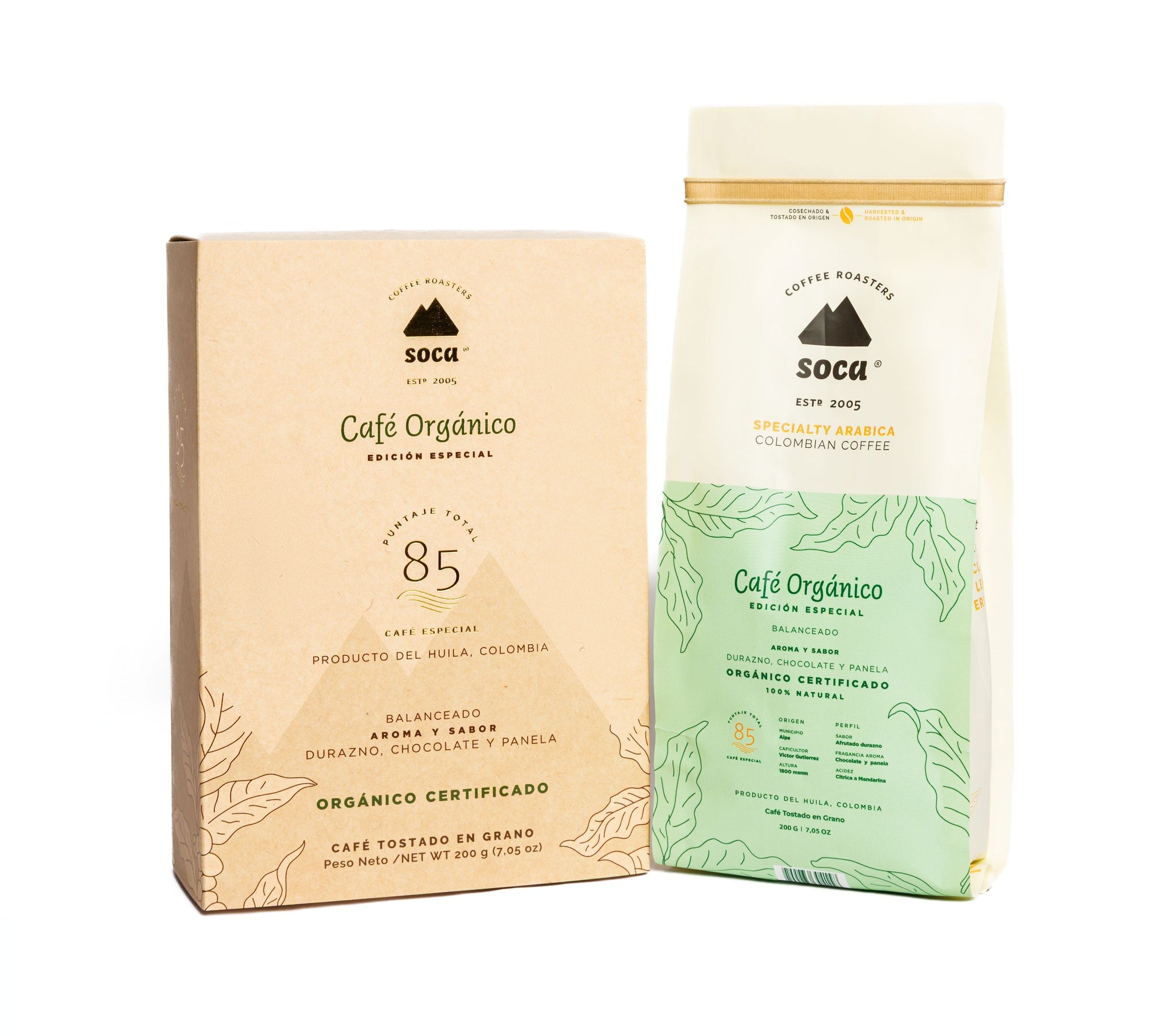 Soca Orgánico 200 g.