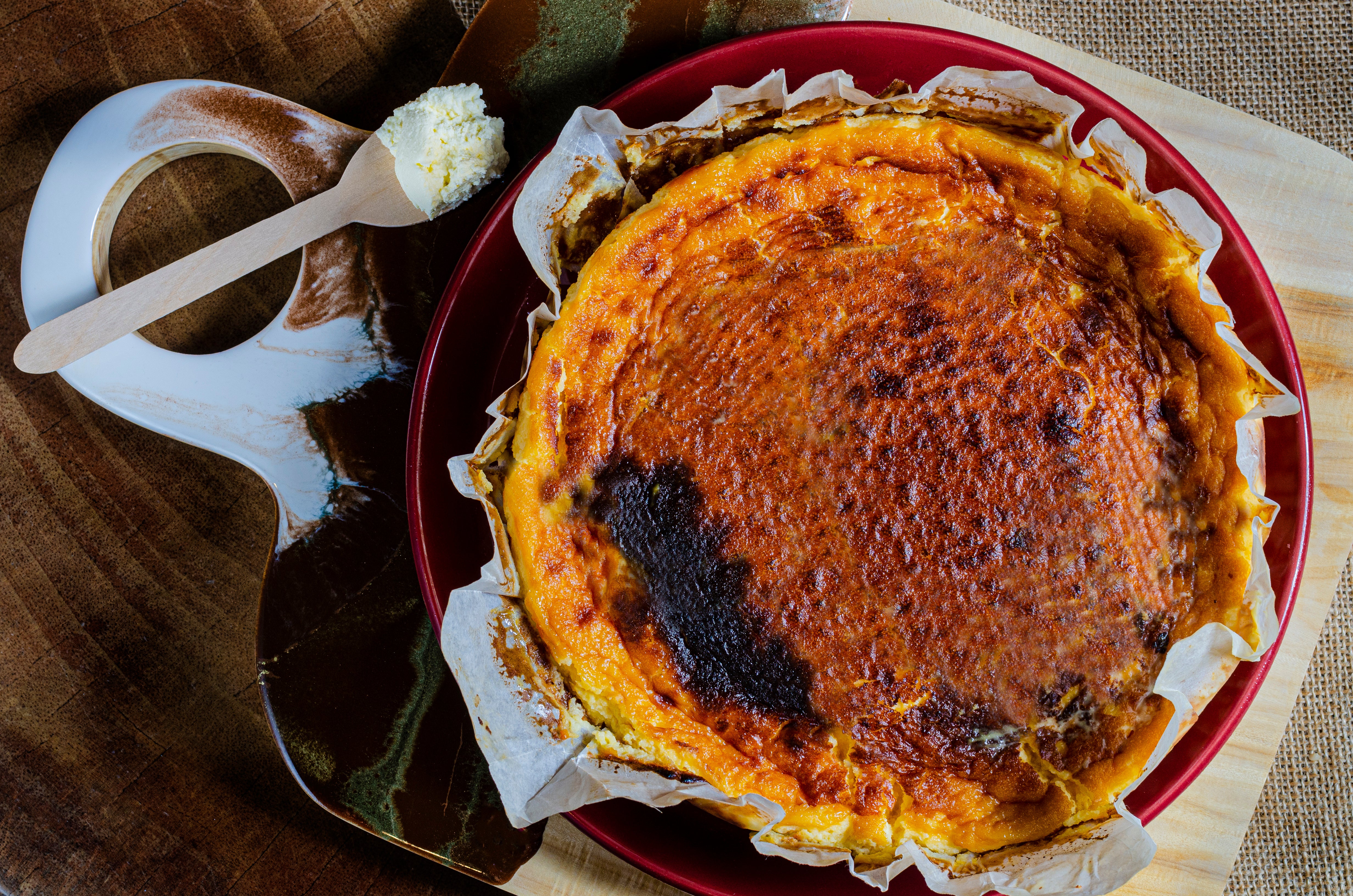 Basque cake 8 servings