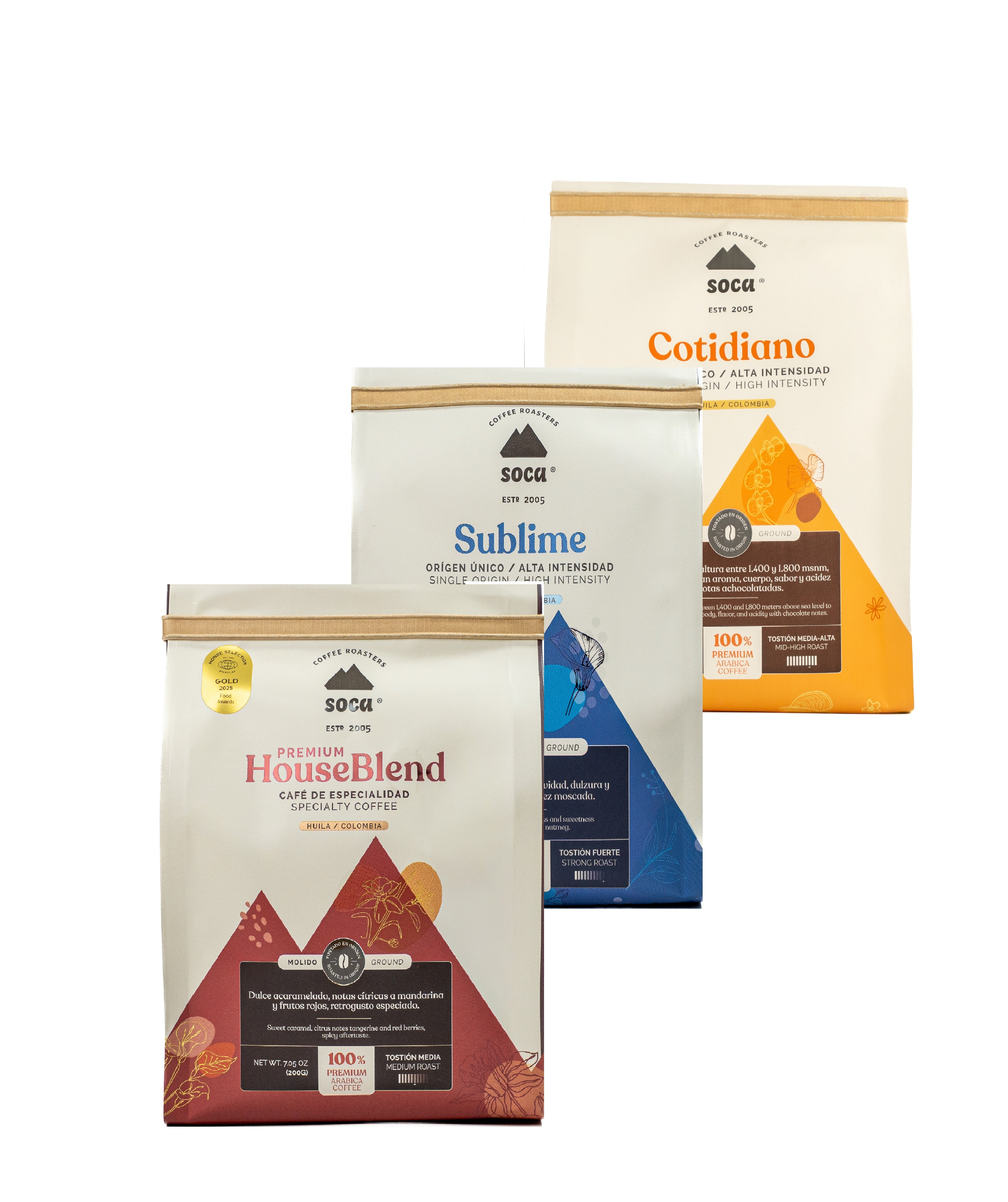 Tripack Variedad Soca 3 x 200g